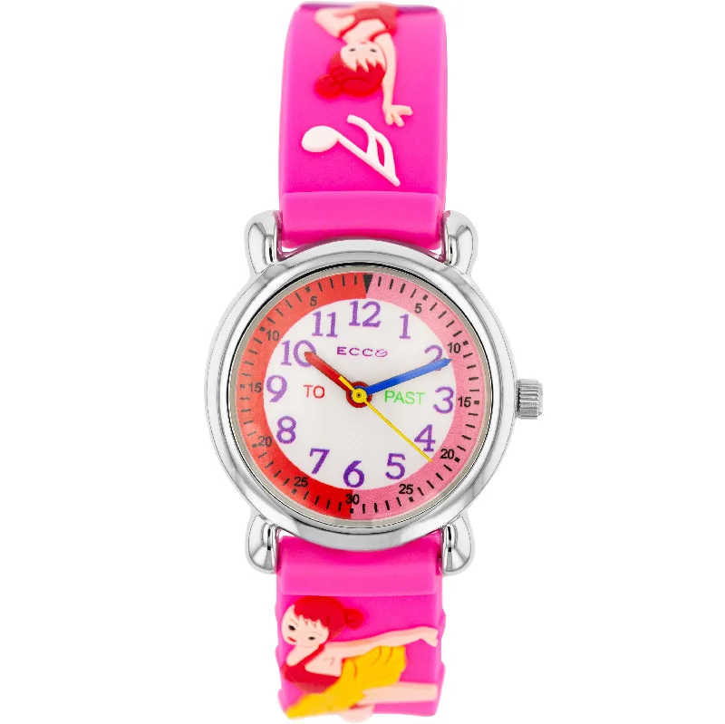 Kid's Fitness Tracking Watches with Pedometer-ECC Kids Ballerina Watch