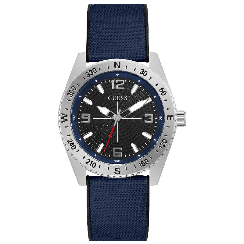 Men's Digital Design Dress Watches-Guess GW0328G1 Men's North Blue Watch