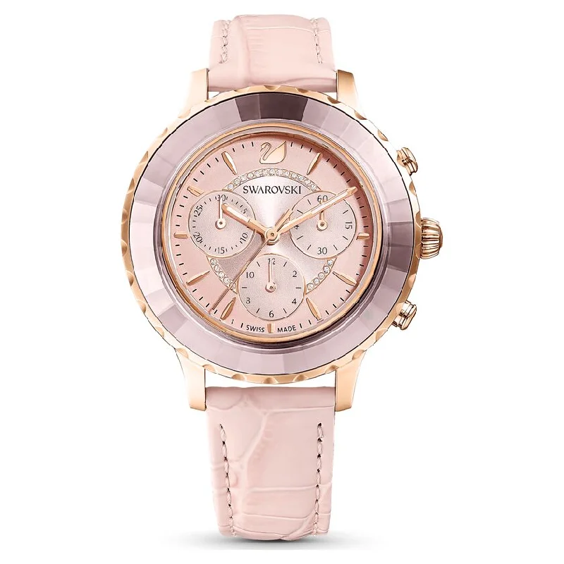Men's Swiss Analog Edition-Swarovski Octea Lux 39mm Rose Gold Watch 5452501
