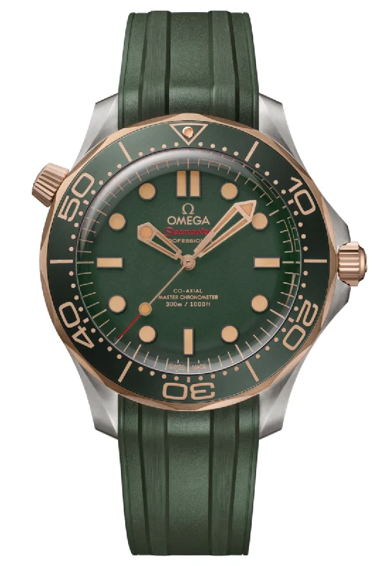 Men's Romantic Dinner Design Dress Watches-Omega Seamaster Diver 300M Titanium 210.92.42.20.10.001