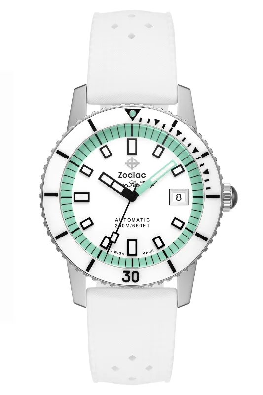 Men's Occasional Style Dress Watches-Zodiac Super Sea Wolf Compression Automatic ZO9309