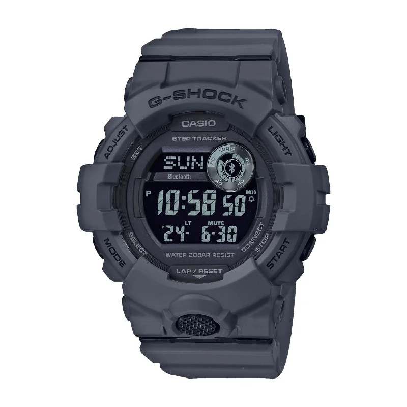 Men's Large Size Sports Watches-Orologio G-Shock GBD-800UC-8ER grigio militare