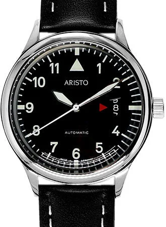 Men's Field Watches Indices-Aviator 40 Triple Date 4H354
