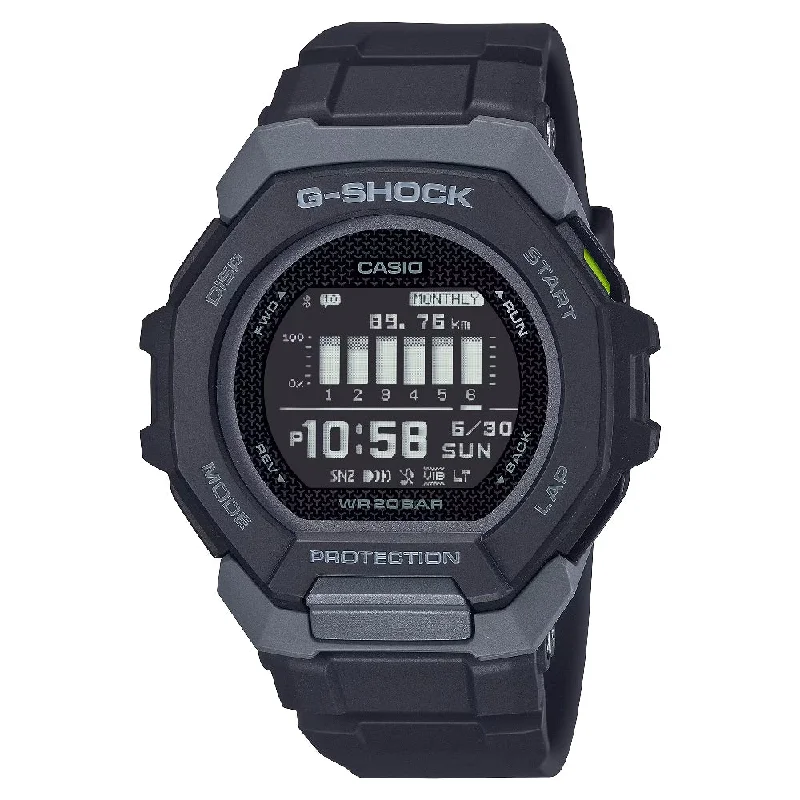 Men's Christmas Gift Style Sports Watches-Orologio G-Shock GBD-300-1ER nero per runners e fitness