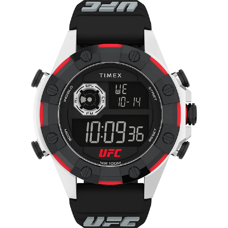 Mens Tonneau Case Style Smart Watches-TimexUFC Kick TW2V86700