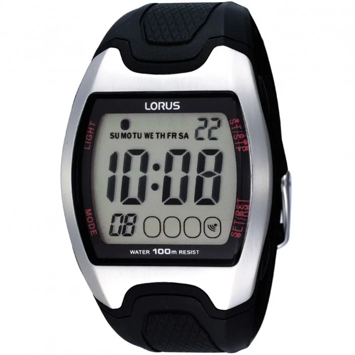 Mens Seasonal Style Smart Watches-Lorus R2327CX-9 Digital