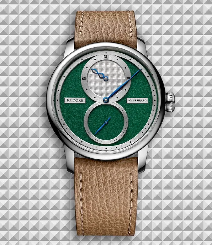 Men's Engagement Style Men's Digital Watches-Louis Erard x Kudoke La Regulateur
