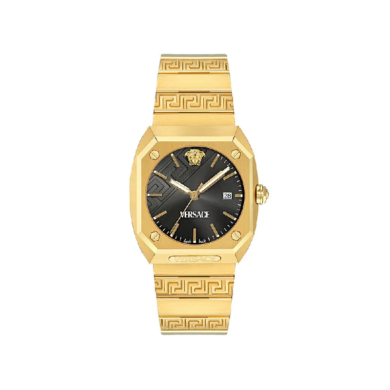 Men's Swiss Automatic Wind Edition-Versace Antares Men's Black Watch VE8F00424