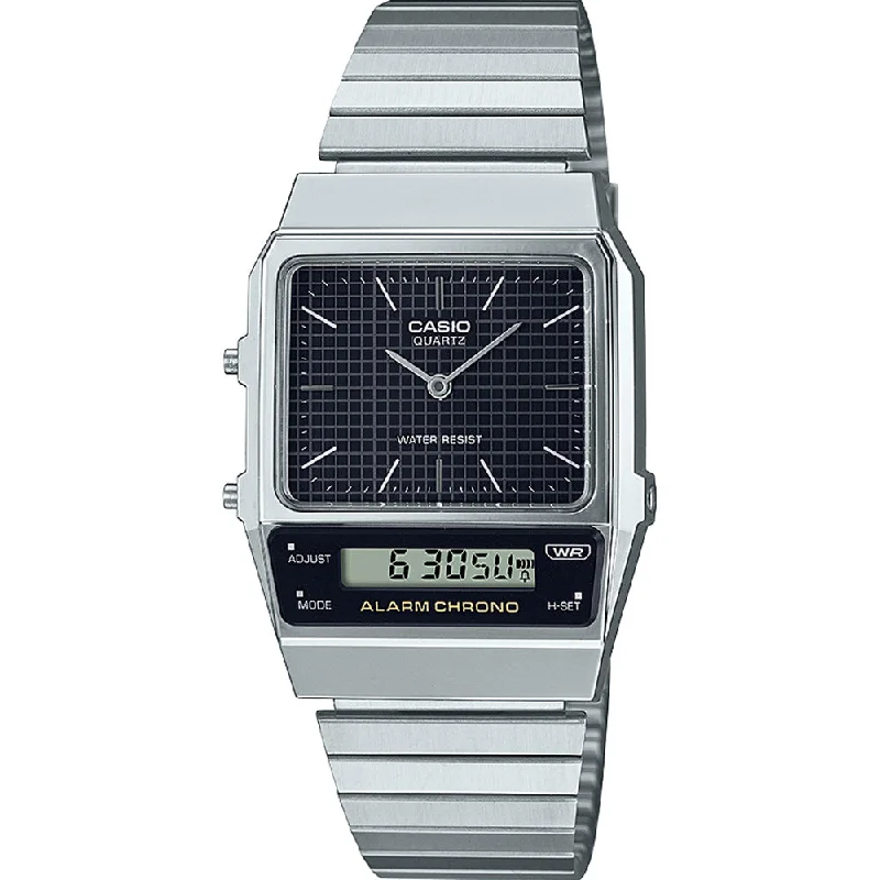 Mens Automatic Wind Smart Watches-Casio AQ800E-1A Outside Combi Duo-Display Watch