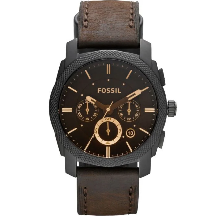 Men's Tactical Digital Watches-Fossil Machine Mid-Size FS4656