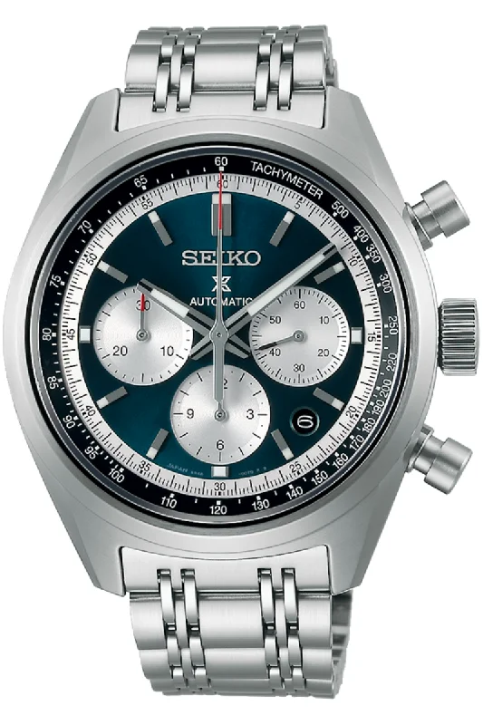 Men's Elegant Style Dress Watches-Seiko Prospex Speedtimer Mechanical Chronograph SRQ051