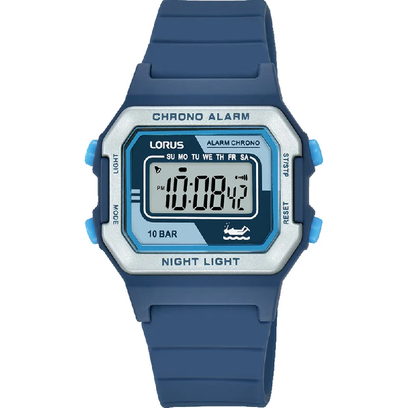 Kid's GPS Tracking Watches-Lorus R2319QX-9 Digital Kids
