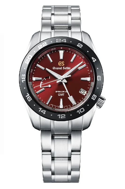Men's Rectangular Case Design Dress Watches-Grand Seiko Spring Drive GMT 40.5mm Mt. Hotaka Limited Edition SBGE305 Men's Rectangular Case Design Dress Watches-Grand Seiko Spring Drive GMT 40.5mm Mt. Hotaka Limited Edition SBGE305