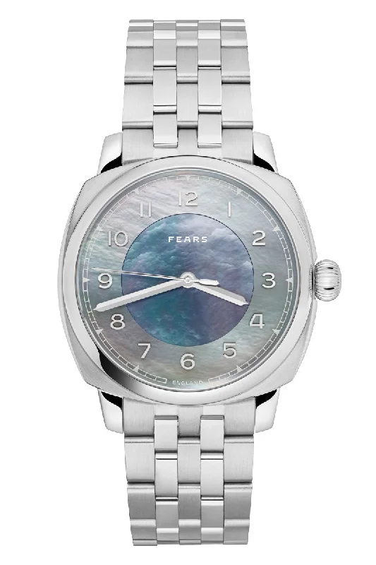 Men's Holiday Season Dress Watches-Fears Brunswick 40 'Aurora' Mother of Pearl