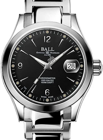 Men's Thick Case Style Dress Watches-Engineer III Ohio Chronometer Black Ref. NM9026C-S5CJ-BK - 904L Steel Men's Thick Case Style Dress Watches-Engineer III Ohio Chronometer Black Ref. NM9026C-S5CJ-BK - 904L Steel