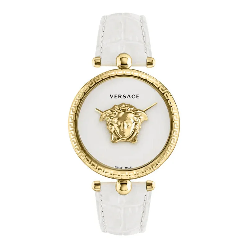Men's Swiss Watch Winter Edition-Versace Ladies Watch Palazzo Empire 39mm White Gold VECO02822
