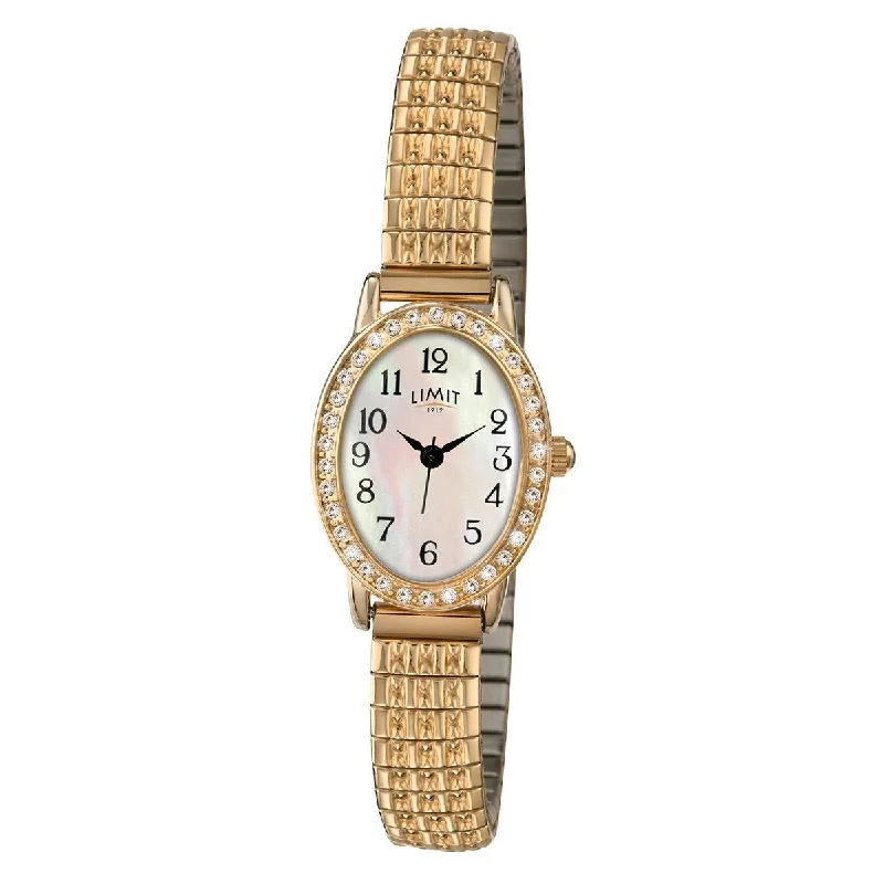Men's Fashionable Style Men's Watches-Limit 6030.01 Ladies Gold Classic Watch