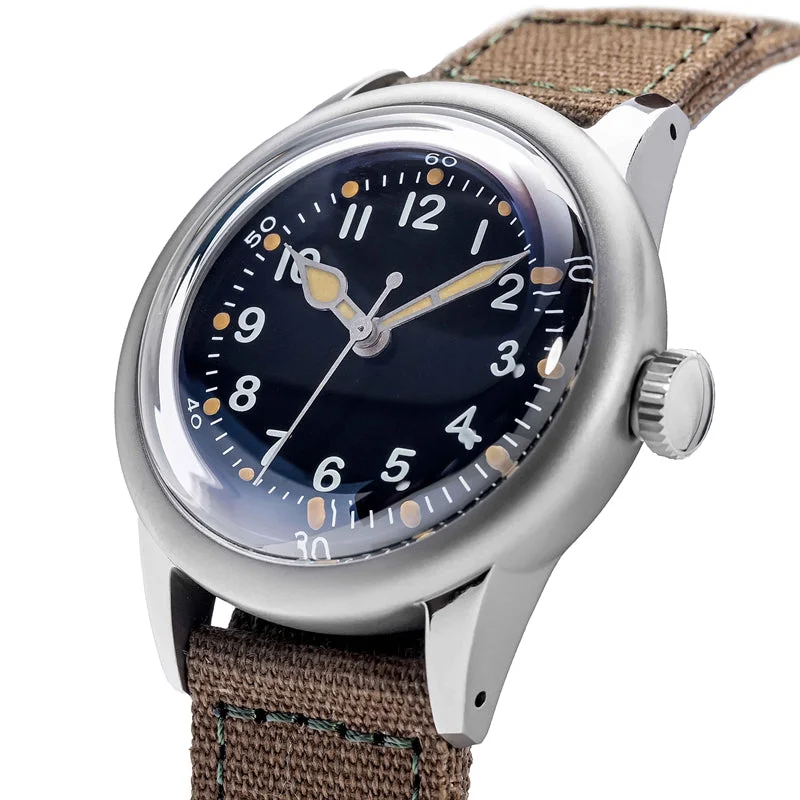 Military Men's Watches with Chronograph -Thorn 36mm Titanium A11 Military Field Watch Military Men's Watches with Chronograph -Thorn 36mm Titanium A11 Military Field Watch