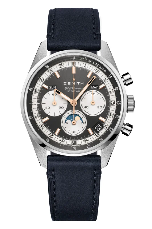 Men's Affordable Dress Watches-Zenith Chronomaster Original Triple Calendar 03.3400.3610/39.C910 Men's Affordable Dress Watches-Zenith Chronomaster Original Triple Calendar 03.3400.3610/39.C910
