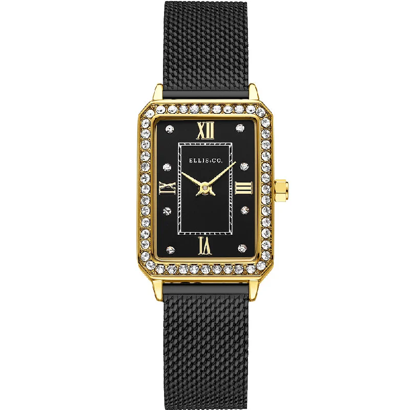 Women's Extra Large Style Dress Watches-Ellis & Co Women's Watch