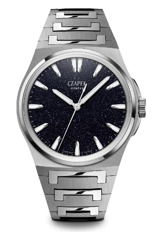 Men's Medium Size Style Dress Watches-Czapek Antarctique Aventurine "Polar Sky" Limited Edition Men's Medium Size Style Dress Watches-Czapek Antarctique Aventurine "Polar Sky" Limited Edition