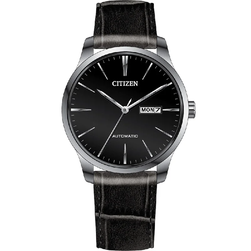 Men's Mechanical Watch Oval Case Edition-Citizen NH8350-08E Automatic