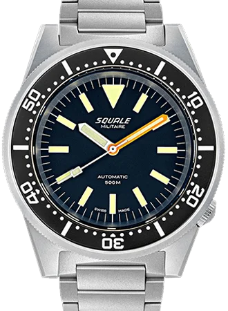 Men's Military Watches with Stopwatch -1521 Militaire Blasted Bracelet