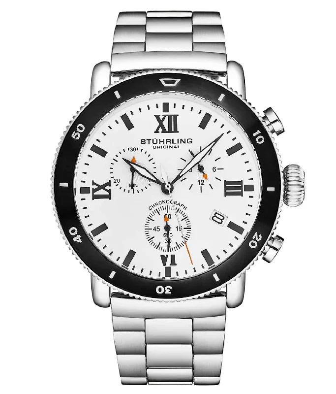 Men's Dive Watches for Fishing -DualMode 4040 Quartz 48mm Chronograph