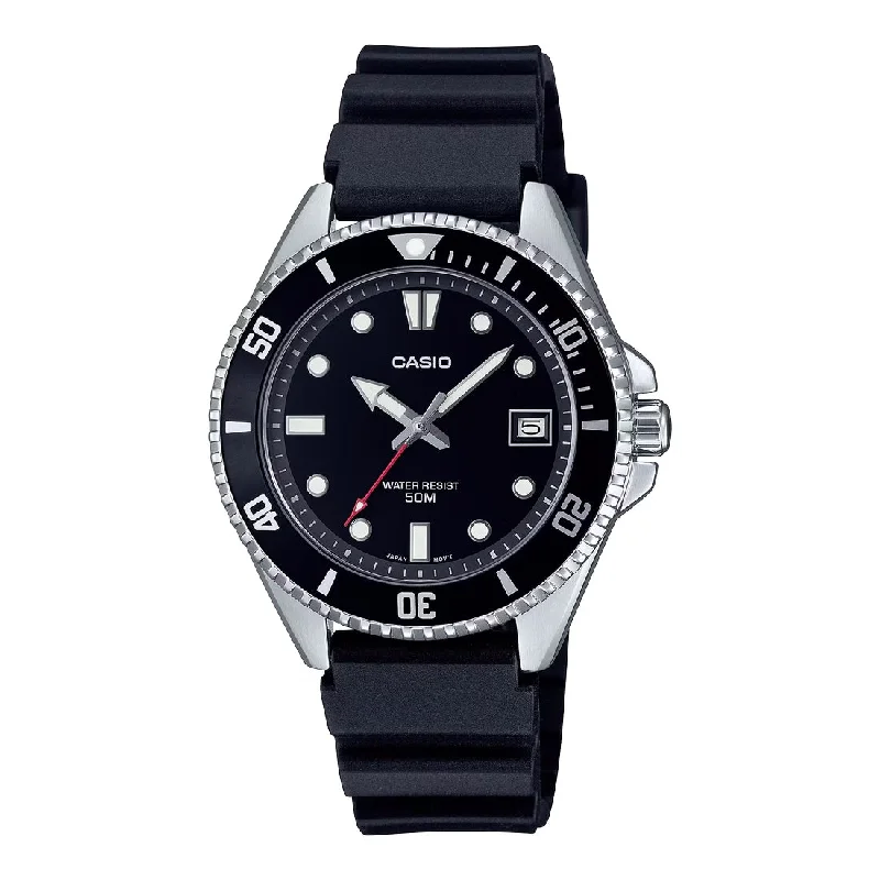Men's Special Edition Style Men's Sports Watches-Orologio Casio Duro MDV-10-1A1VEF quadrante e ghiera nera unisex Men's Special Edition Style Men's Sports Watches-Orologio Casio Duro MDV-10-1A1VEF quadrante e ghiera nera unisex