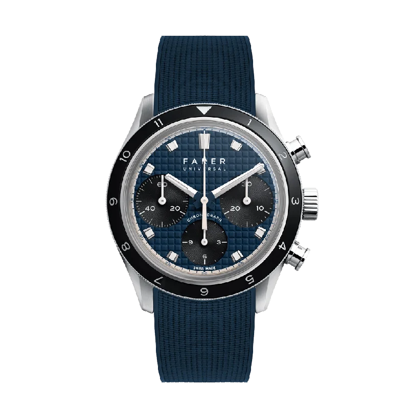 Men's Chronograph Watches for Business Wear -Portobello Black <b>Limited Edition</b>
