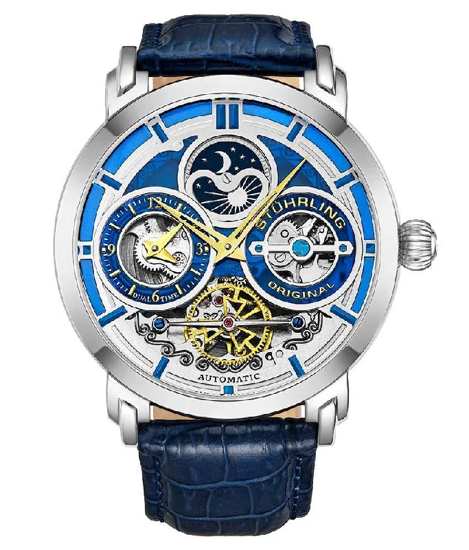 Men's Quartz Heritage Watches-Luciano Automatic 46mm Skeleton