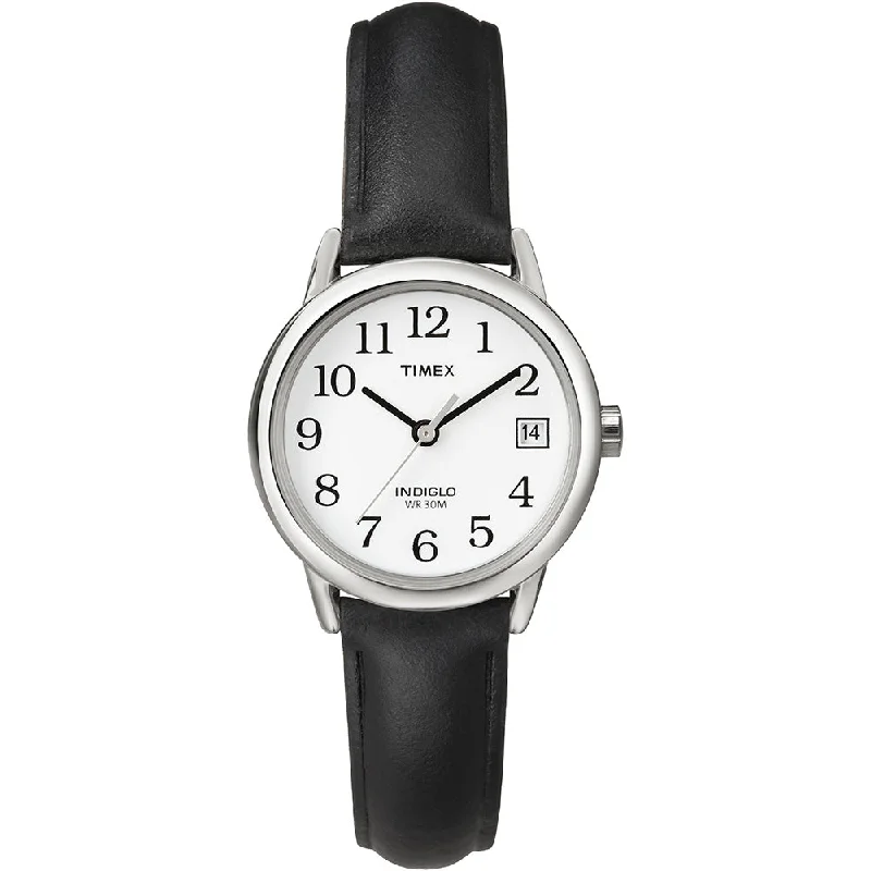 Men's Classic Watch Valentine's Day Edition-Timex Easy Reader Classic Ladies White Watch T2H331