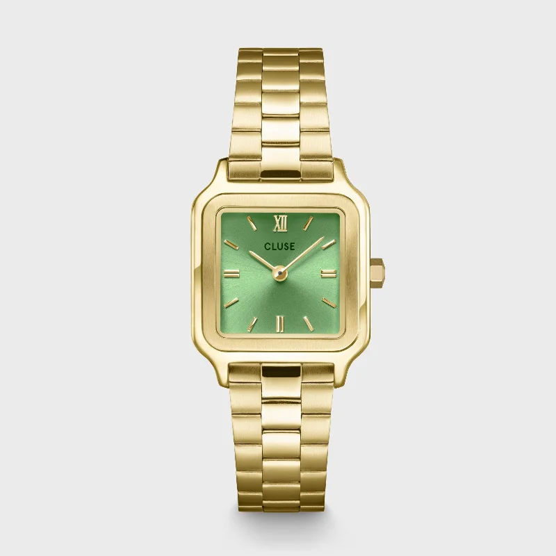 Women's Mechanical Watch Special Edition-Gracieuse Petite Watch Steel, Light Green, Gold Colour