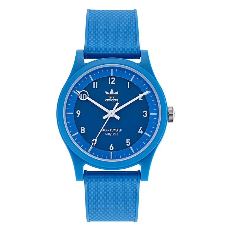 Unisex Hand-Wound Style Watches-Adidas Originals Project One Unisex Blue Watch AOST22042