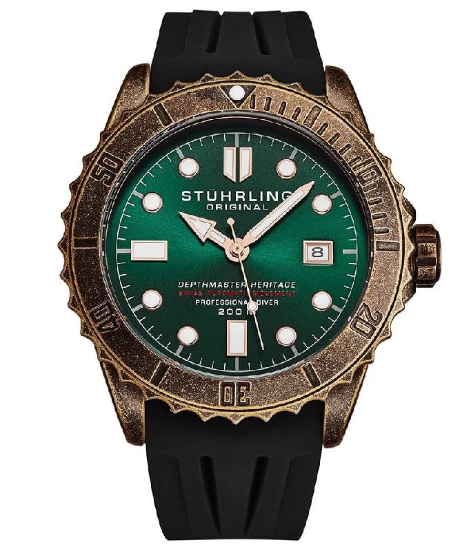 Green Dial / Coppertone Case / Black Copper Buckle