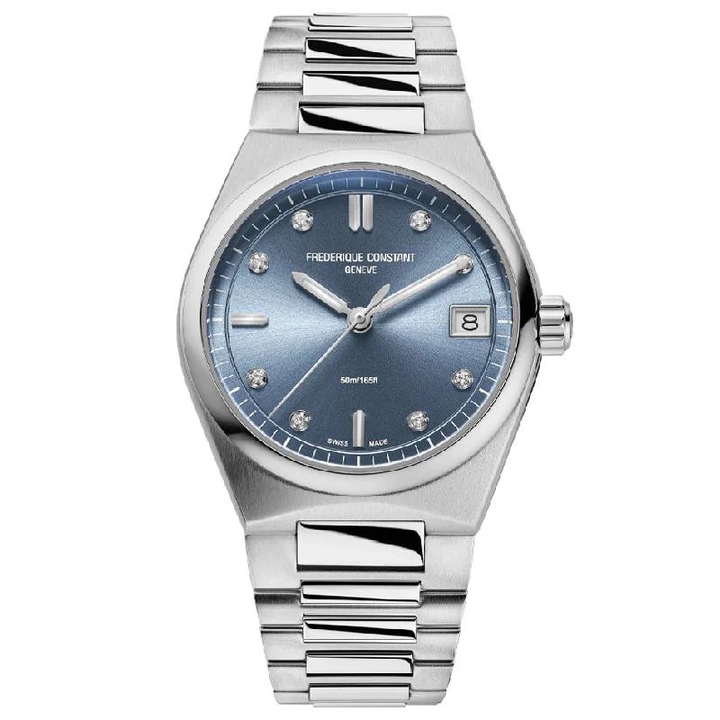 Men's Swiss Christmas Gift Edition-Frederique Constant Ladies Fc Highlife Quartz Blue Watch FC-240LND2NH6B Men's Swiss Christmas Gift Edition-Frederique Constant Ladies Fc Highlife Quartz Blue Watch FC-240LND2NH6B