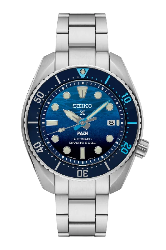 Men's Summer Design Dress Watches-Seiko Prospex 200m Diver PADI Special Edition SPB375