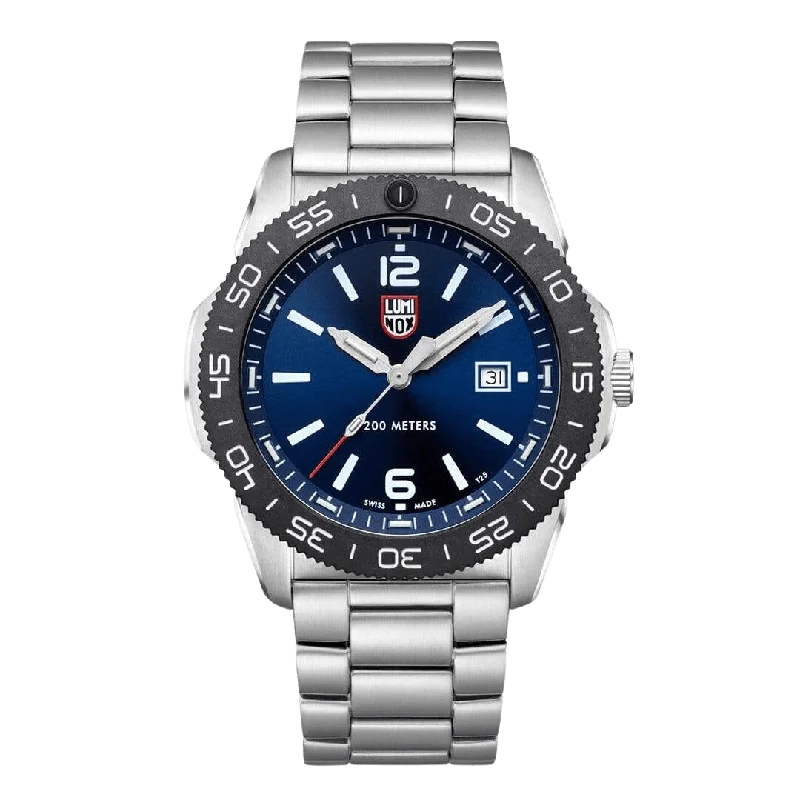 Men's Large Size Design Dress Watches-Pacific Diver, 44 mm, Dive Watch - 3123