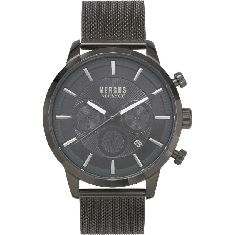 Men's Slim Dress Watches-Versus Versace Men's Grey Watch VSPEV0519