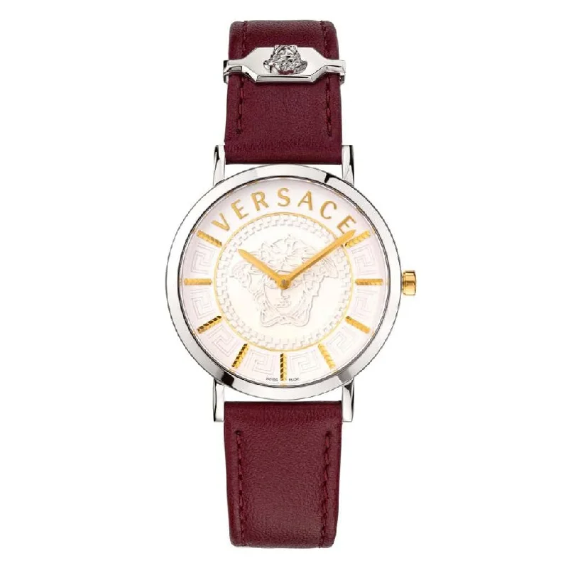 Men's Swiss Kinetic Edition-Versace Essential Ladies' White Red Watch VEK400221