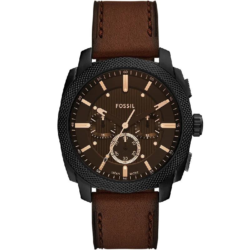 Stylish Men's Chronograph Watches for Luxury Wear -Fossil Machine FS6101 Chronograph