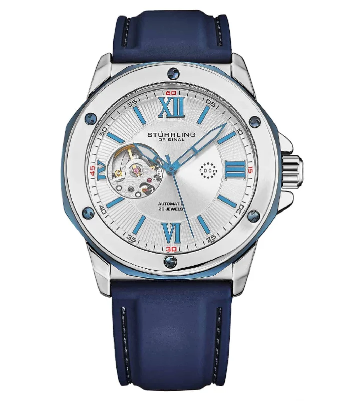 Men's Heritage Watch Retailer-Edwardian Automatic 4018 44mm Skeleton