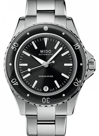 Women's Elegant Style Women's Mechanical Watches-Ocean Star 36.5 Black Ref. M026.207.11.051.00