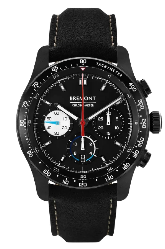 Men's Retro Style Dress Watches-Bremont Williams Racing WR-45 Chronograph Limited Edition
