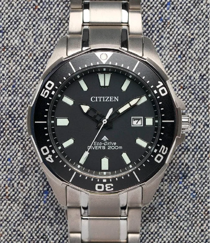 Men's Dive Watches with Green Dial -Promaster Dive Eco Drive Super Titanium