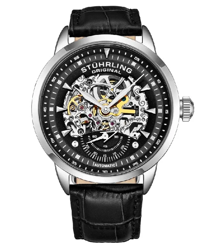 Men's Heritage Watch Warranty-Executive 133 Automatic 44mm Skeleton