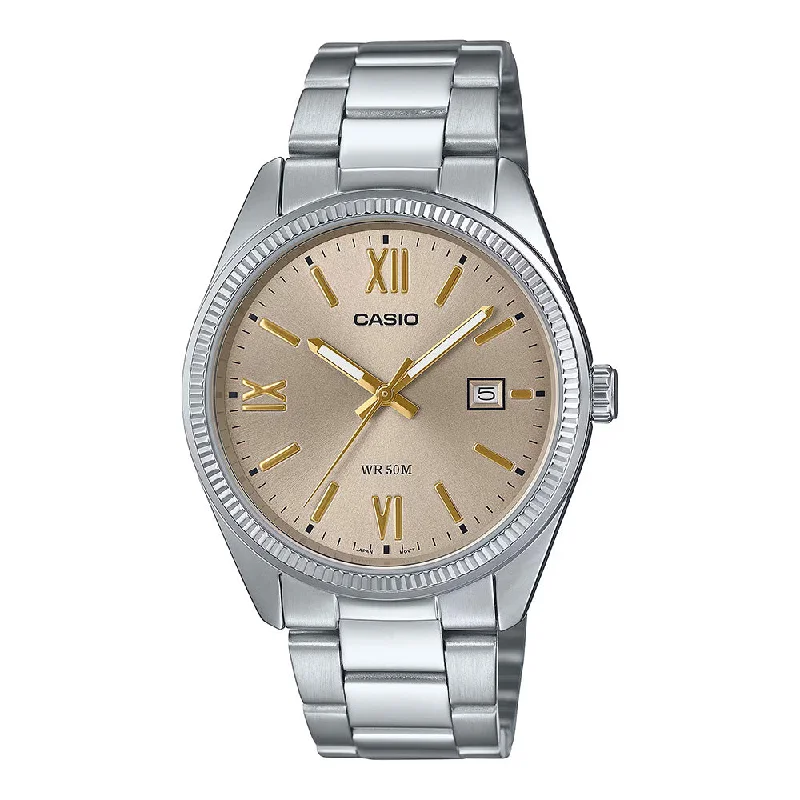 Unisex Thin Case Watches-Casio Standard Neutral Watch MTP-1302DD-9AVDF
