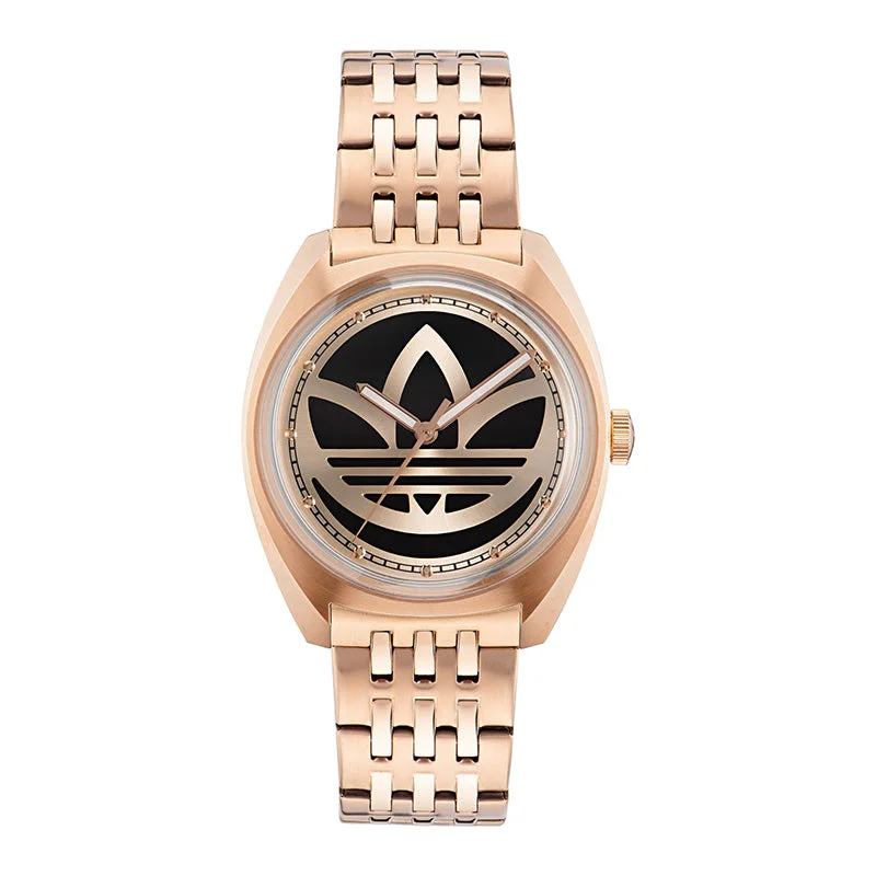 Unisex Swiss Made Style Watches-Adidas Originals Edition One Unisex Black Watch AOFH23009