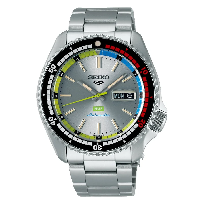 Men's Gift Style Sports Watches-Orologio Seiko 5 Sports SRPL33K1 HUF limited edition
