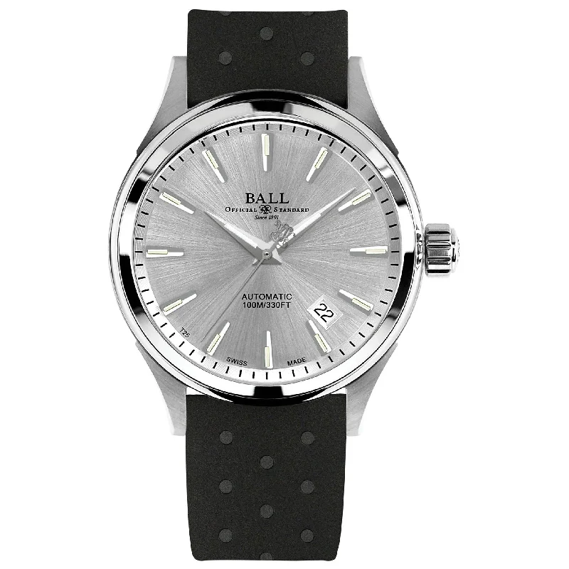 Men's Swiss Seasonal Edition-Ball Fireman Victory Men's Silver Watch NM2098C-P3J-SL Men's Swiss Seasonal Edition-Ball Fireman Victory Men's Silver Watch NM2098C-P3J-SL